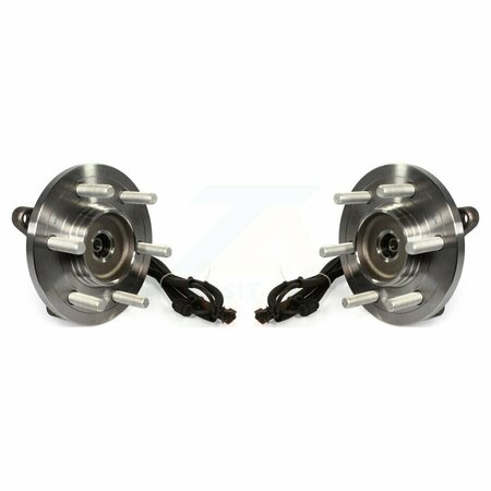 KUGEL Front Wheel Bearing And Hub Assembly Pair For 2015-2017 Ford F-150 4WD K70-101421